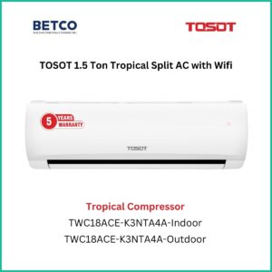 TOSOT 1.5 Ton Tropical Split air conditioner product of betcobh.com in Bahrain