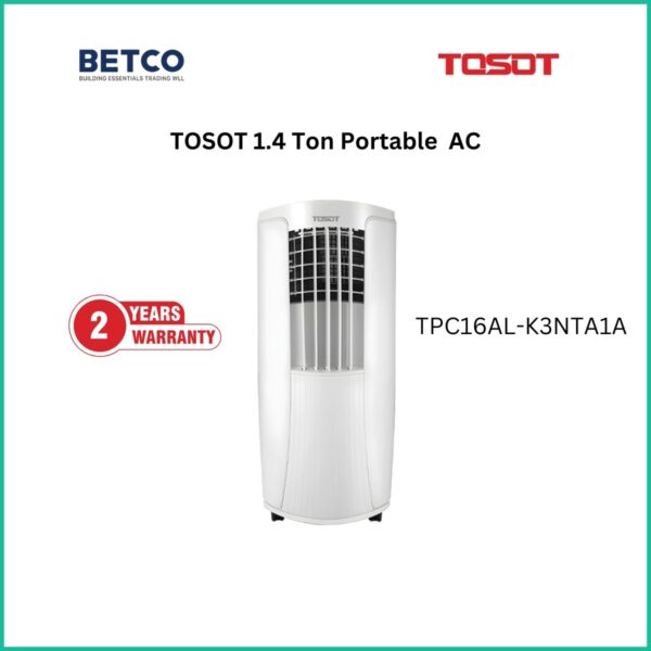 Tosot 1.4 Ton Portable AC offering efficient and portable cooling for home and office use.